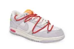dunk off white lot 40
