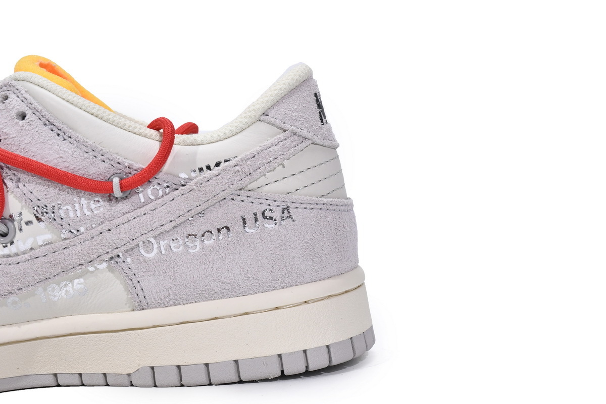 Nike Dunk Low Off White Lot 40 Reps Sneaker DJ0950-103