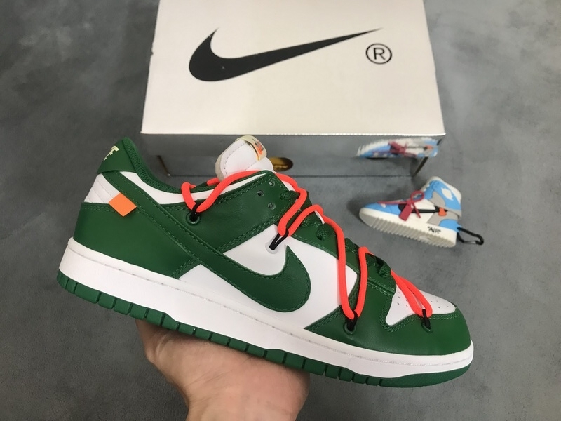 Fake Off White Dunks Pine Green