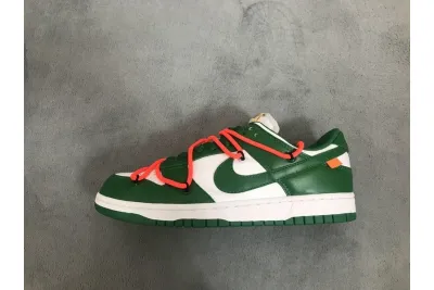 Nike Dunk Low OFF WHITE Pine Green Reps Sneaker  CT0856-100 02