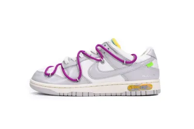 Nike Dunk Low Off-White Lot 21 Reps Sneaker DM1602-100 02