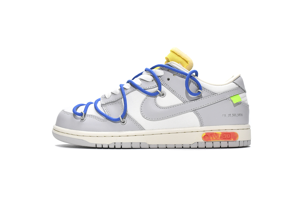 lot 10 off white dunk