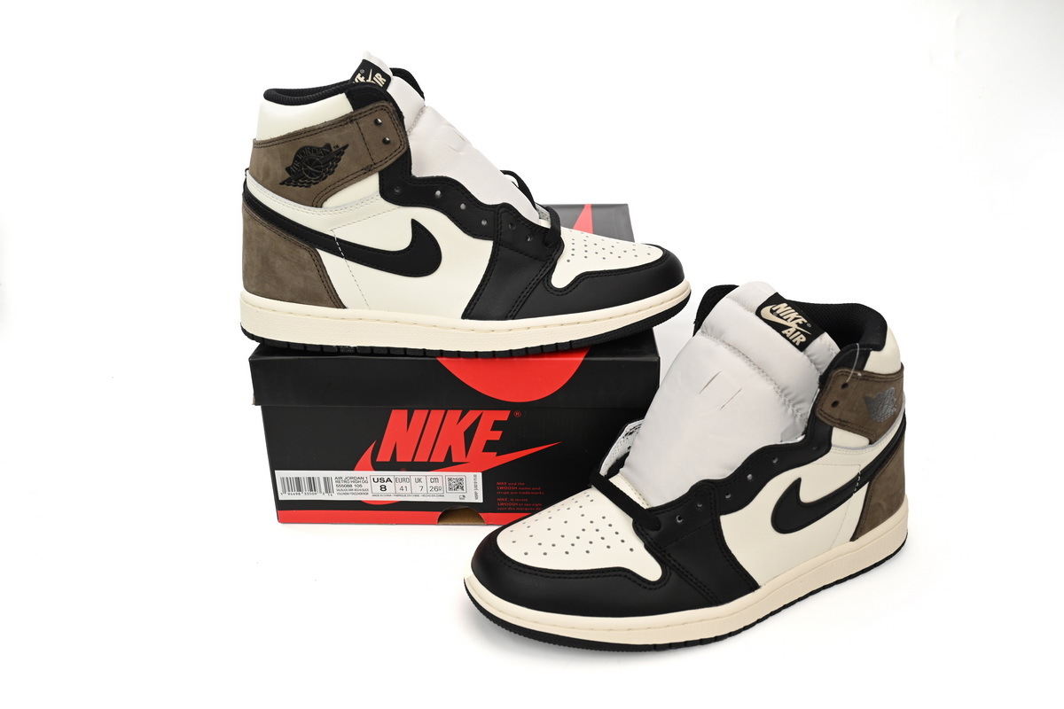 Air Jordan 1 Retro High OG Dark Mocha Reps Sneaker  555088-105