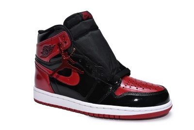 Air Jordan 1 Retro High OG Patent Bred 2021 Reps Sneaker 555088-063 02