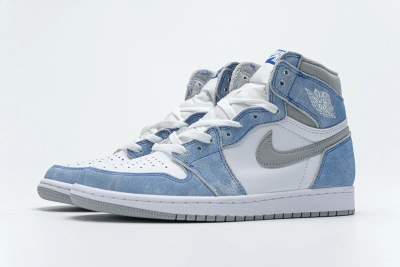 Air Jordan 1 Retro High Hyper Royal Smoke Grey Reps Sneaker 555088-402  01