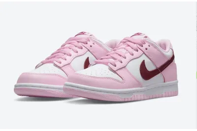 Nike Dunk Low Pink Foam Red White Reps Sneaker CW1590-601 01