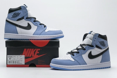 Air Jordan 1 Retro High OG University Blue Reps Sneaker 555088-134 02