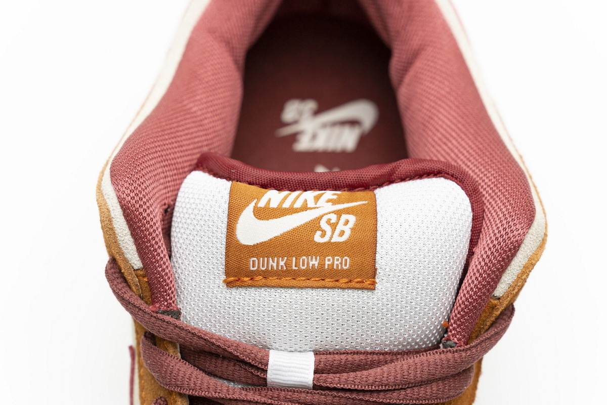 Nike SB Dunk Low Pro Dark Russet Cedar Reps Sneaker BQ6817-202