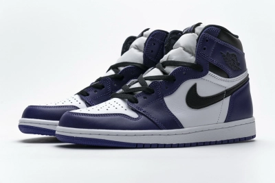 Air Jordan 1 Retro High Court Purple White Reps Sneaker 555088-500 02