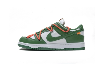 Nike Dunk Low OFF WHITE Pine Green Reps Sneaker  CT0856-100 01