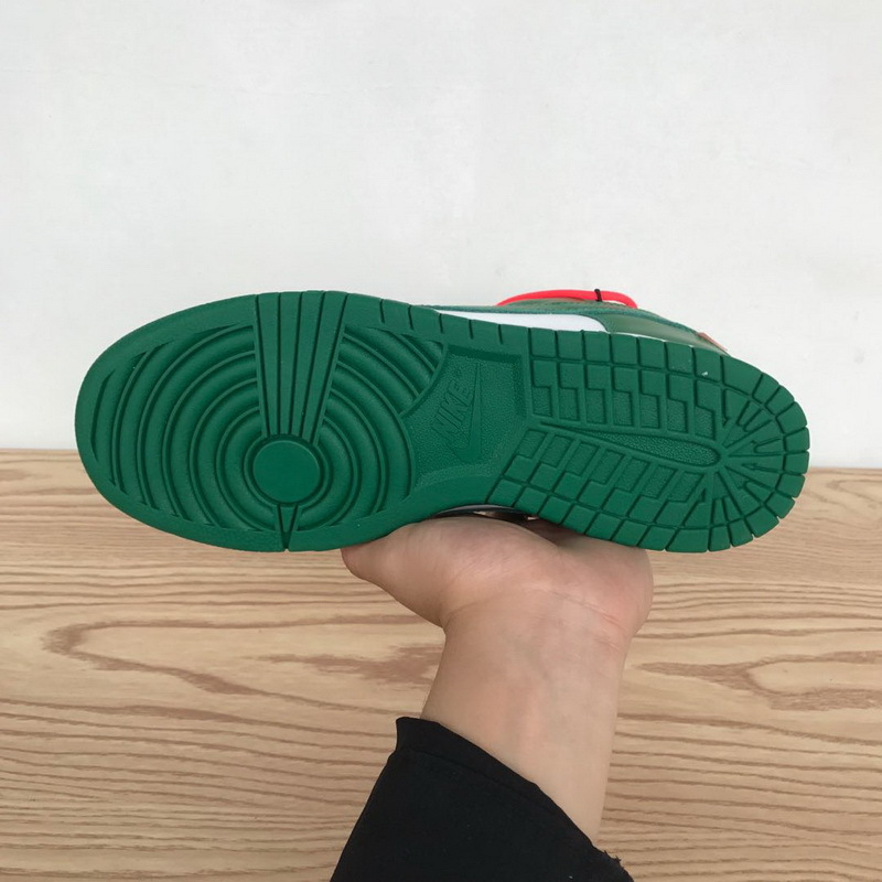 Pine Green Off White