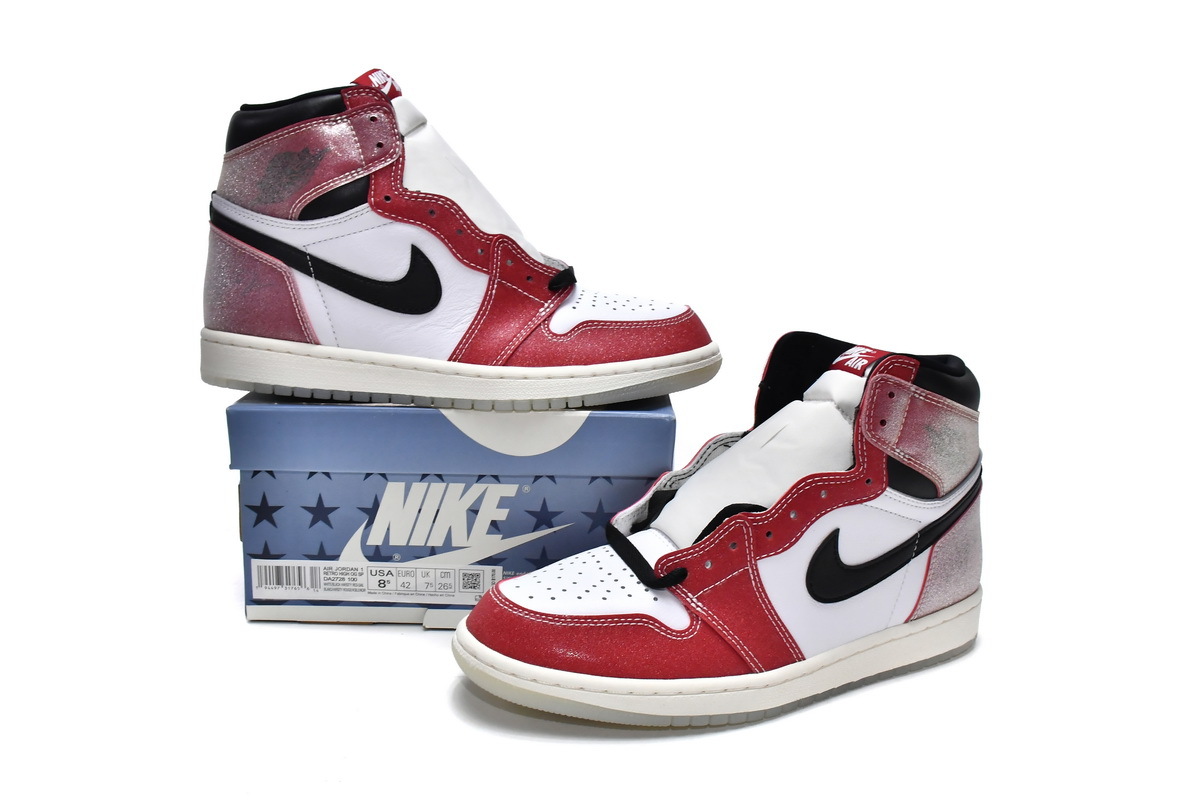 Air Jordan 1 Retro High Trophy Room Chicago Reps Sneaker DA2728-100