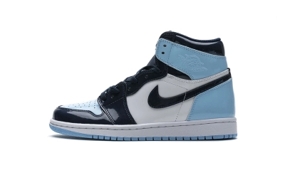 Air Jordan 1 Retro High UNC Patent Reps Sneaker CD0461-401 01