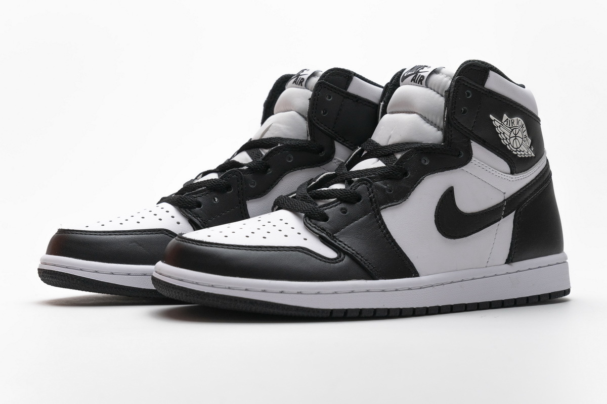 jordans 1s black and white