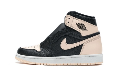 Air Jordan 1 Retro High Black Crimson Tint Reps Sneaker 555088-081  01