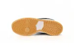 dunk orange label white