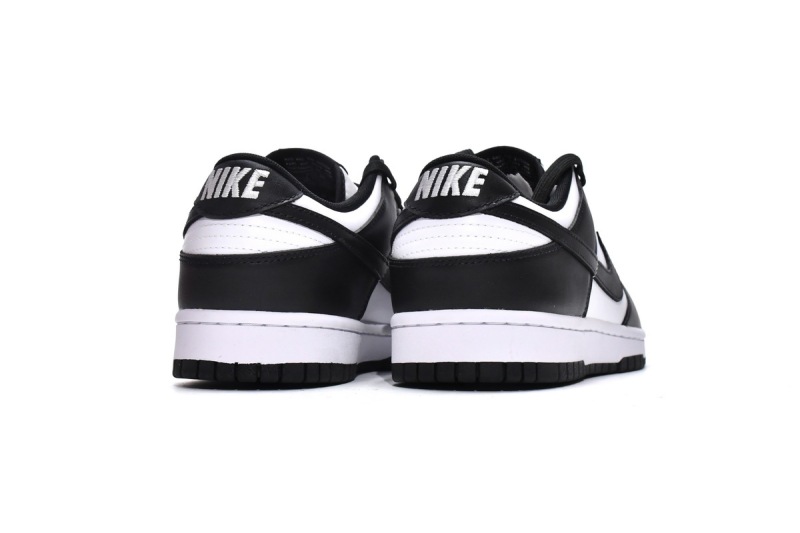  Nike SB Dunk Low Black and White 2021 Reps Sneakers DD1391-100