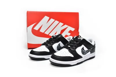 Nike Dunk Low Paisley Black Reps Sneakers DH4401-100 02