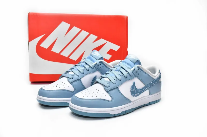 dunk low Blue Paisley Reps