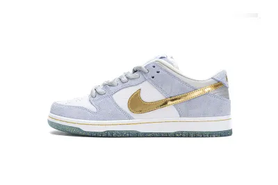 Reps Sneakers Sean Cliver x Nike SB Dunk Low Snow White DC9936-100 01