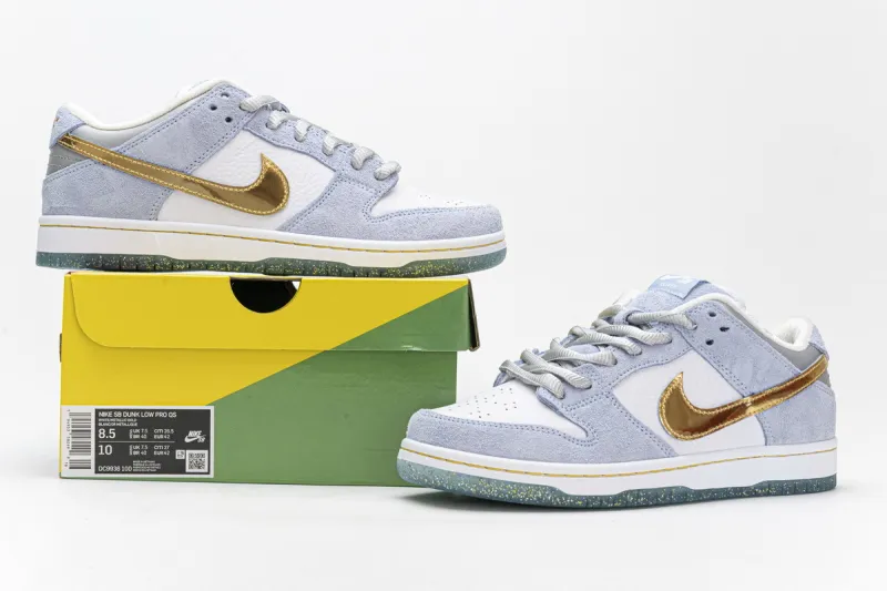 Reps Sneakers Sean Cliver x Nike SB Dunk Low Snow White DC9936-100