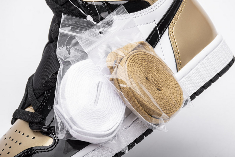gold toes jordan 1