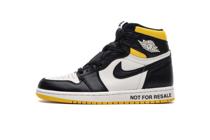 jordan 1 yellow not for resale