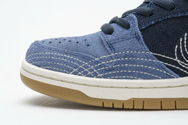 Reps Sneakers Nike SB Dunk Low Sashiko Denim Gum CV0316-400