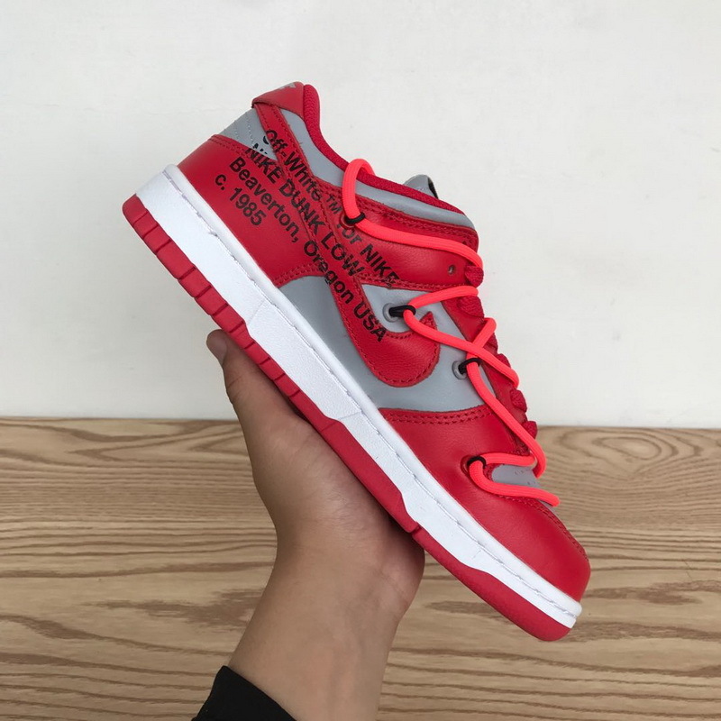 off white dunks red