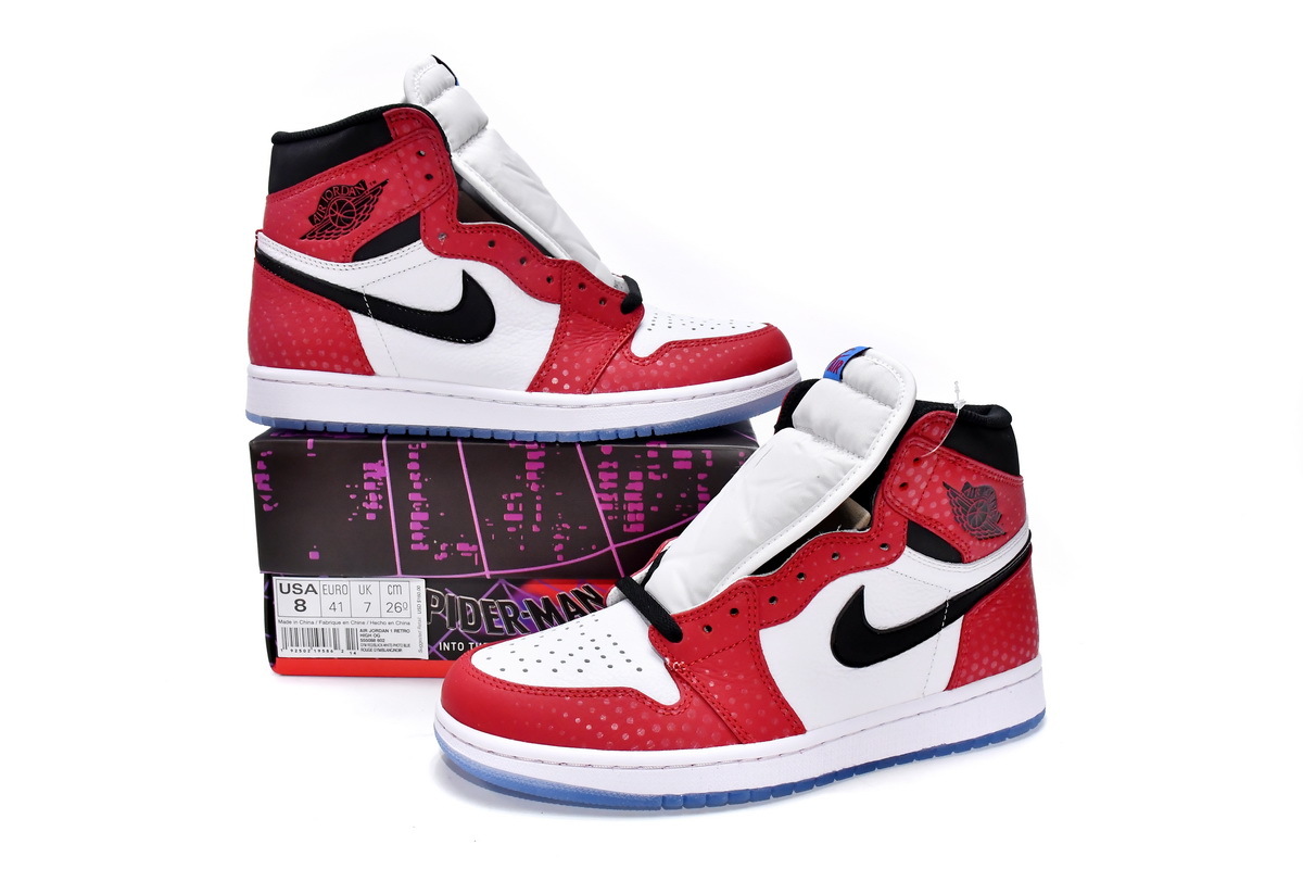 Jordan 1 High Spider Men