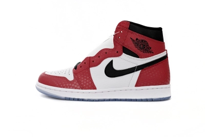Air Jordan 1 Retro High Spider-Man Origin Story Reps Sneaker 555088-602 01