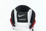 Ambush x Nike Dunk High Varsity Red Black White Reps Sneakers CU7544-102