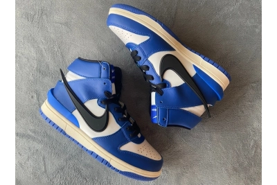 Nike Dunk High AMBUSH Deep Royal Reps Sneaker CU7544-400 02