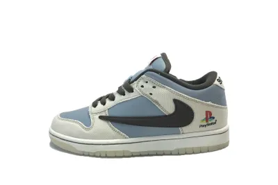 Nike Dunk Low Travis Scott x Playstation Reps Sneaker CU1726-800 01