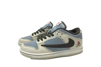 Nike Dunk Low Travis Scott x Playstation Reps Sneaker CU1726-800 02