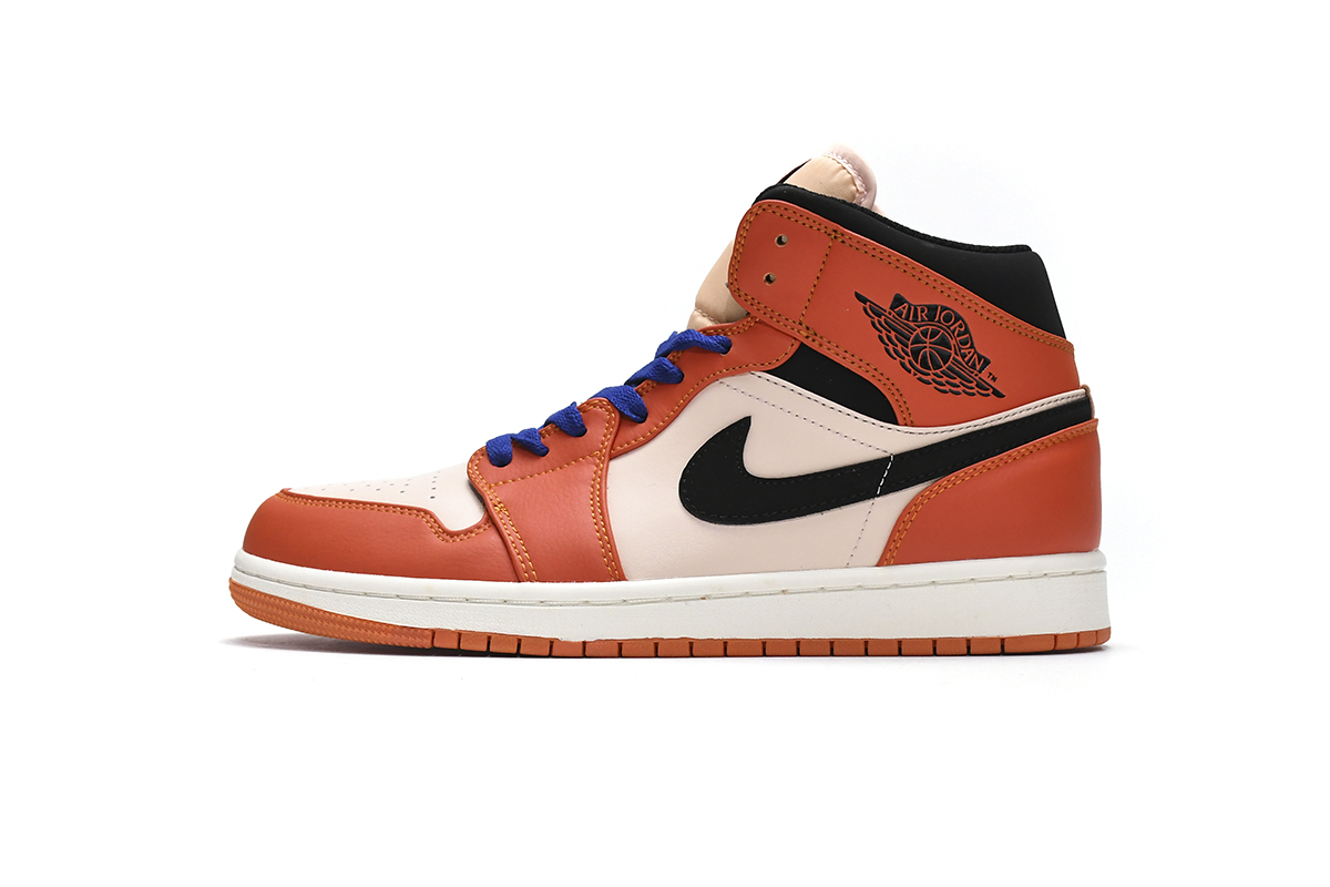 Jordan 1s Mid Team Orange
