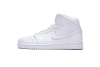 Air Jordan 1 Mid Triple White 2019 Reps Sneaker 554724-129 