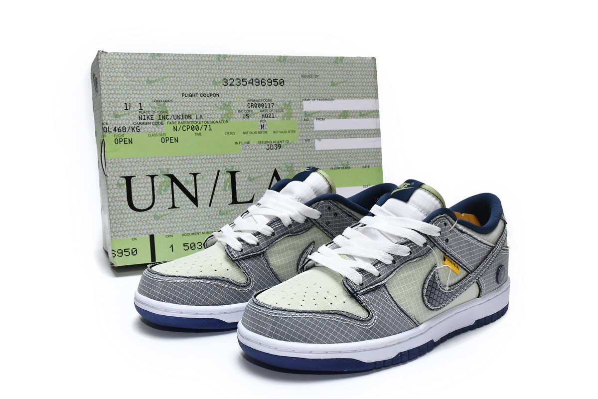 Union Dunk Low Pistachio