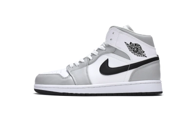 Air Jordan 1 Mid Light Smoke Grey Reps Sneakers BQ6472-015 01