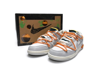 Nike Dunk Low Off White Lot 44 Reps Sneaker DM1602-104 01