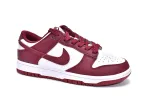team red nike dunk low