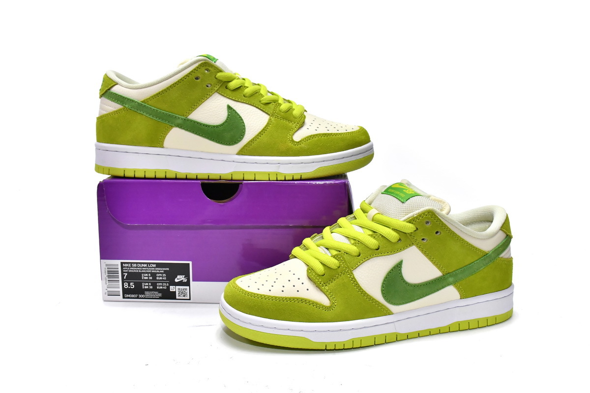  Dunk Low Green Apple Reps