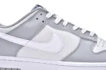 grey and white nike dunk low