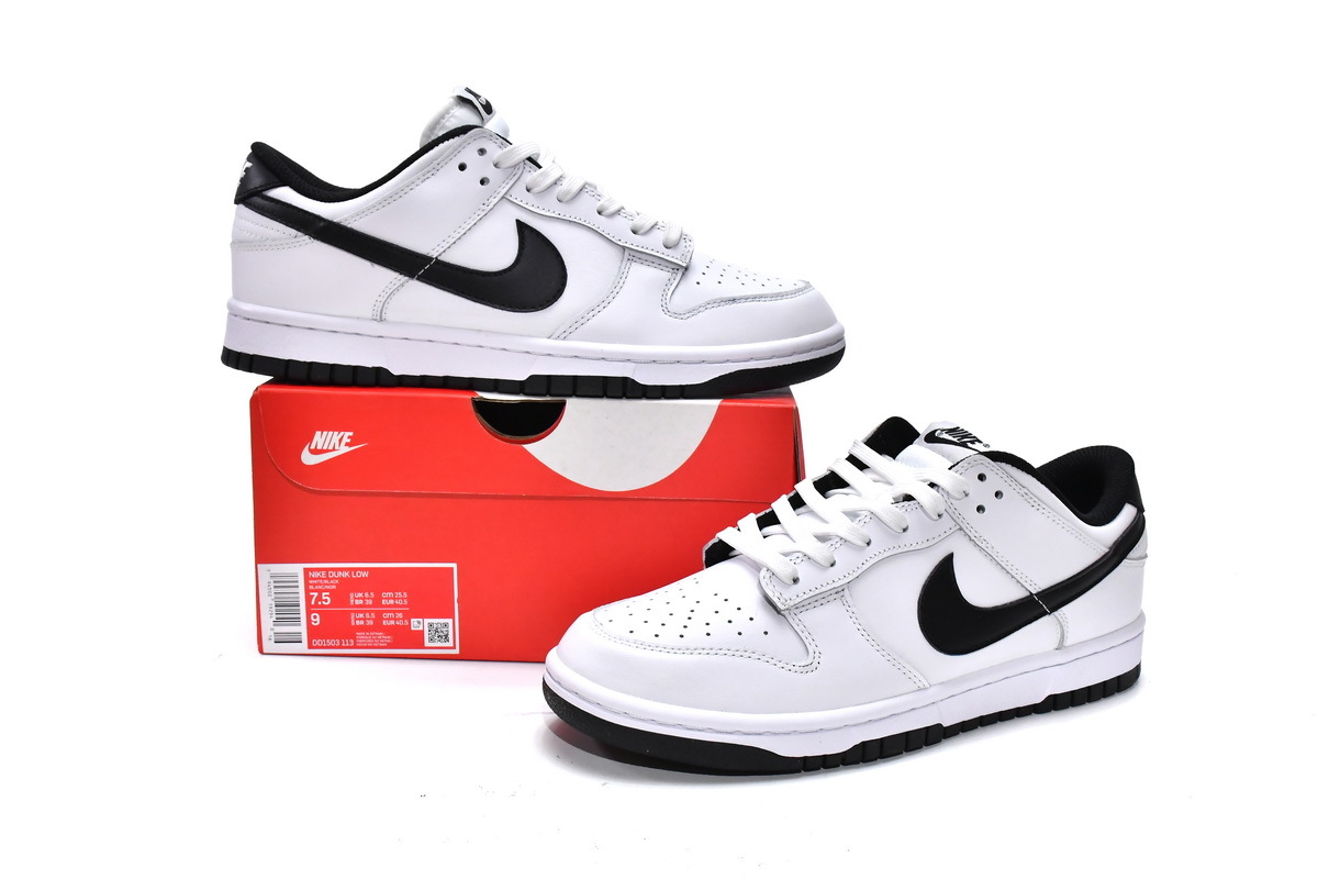 Dunk Low White Black