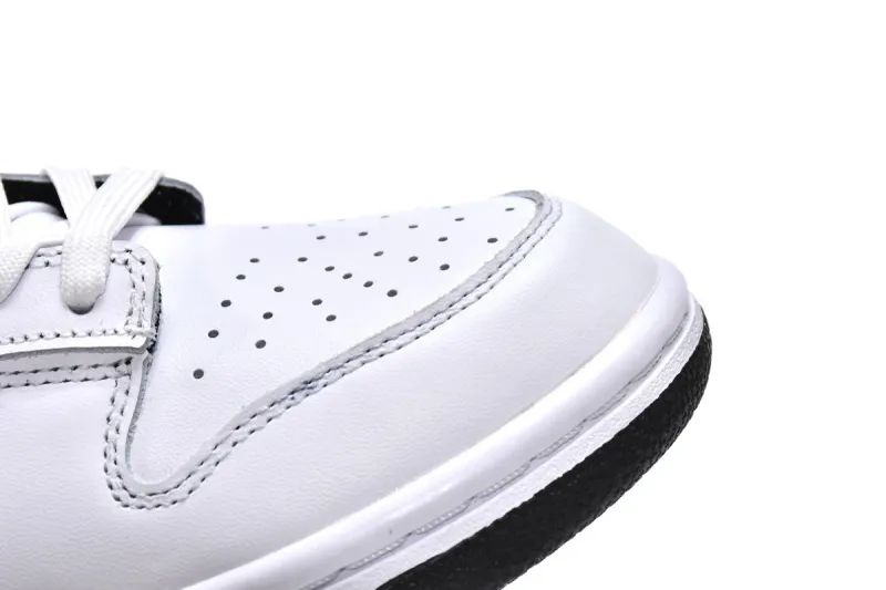 White Black Dunks Low