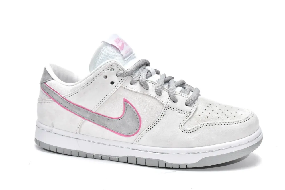 Sb Dunk Flat Silver