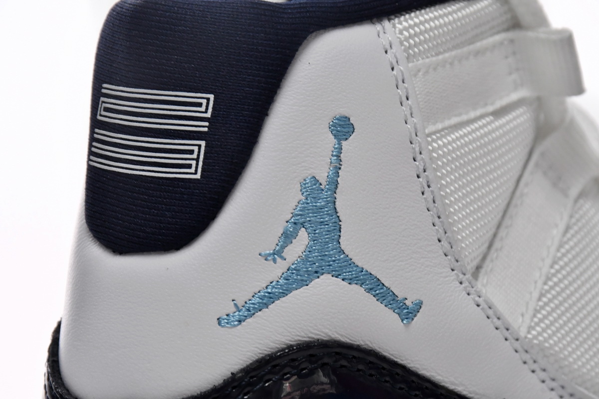Air Jordan 11 Retro UNC Win Like 82 Reps Sneaker  378037-123