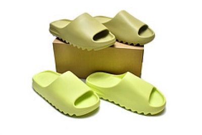 Adidas Yeezy Slide Glow Green Reps Sneaker GX6138  02