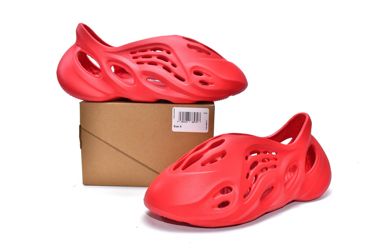 vermillion red yeezy