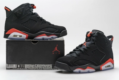 Reps Sneakers Air Jordan 6 Black Infrared 384664-060 01